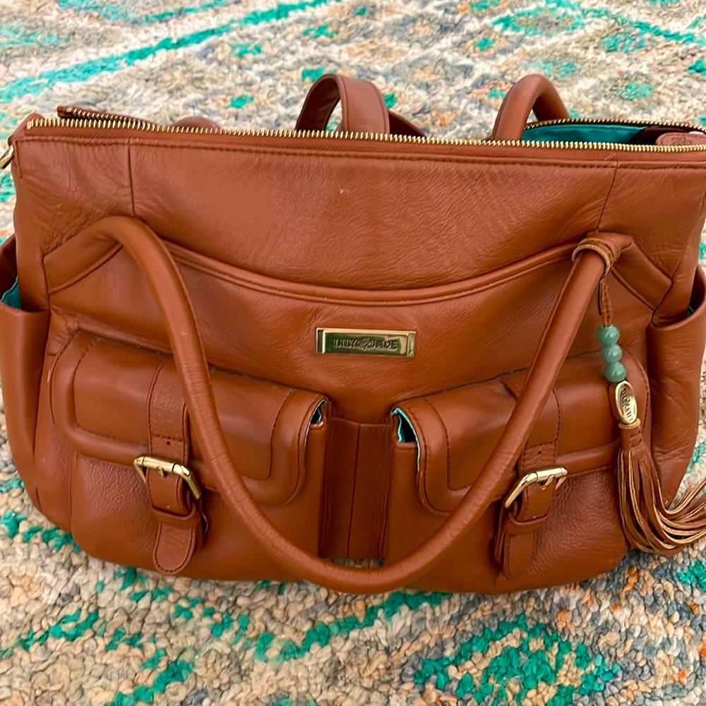 Lily and jade shoulder/backpack diaper bag